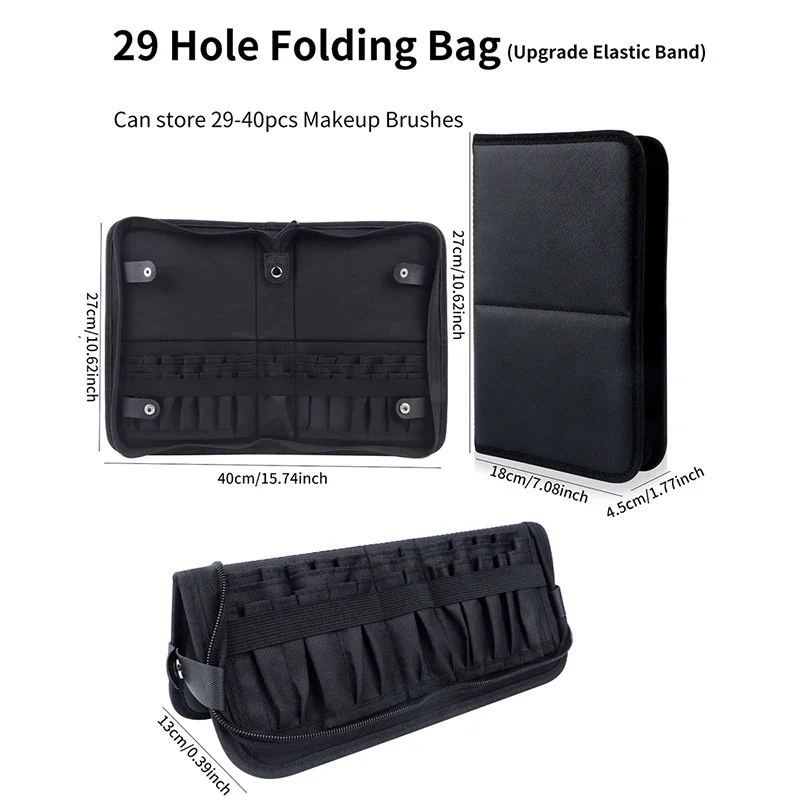 29/23 Holes Foldable Makeup Br - Blush Brush Kabuki 评论和价格