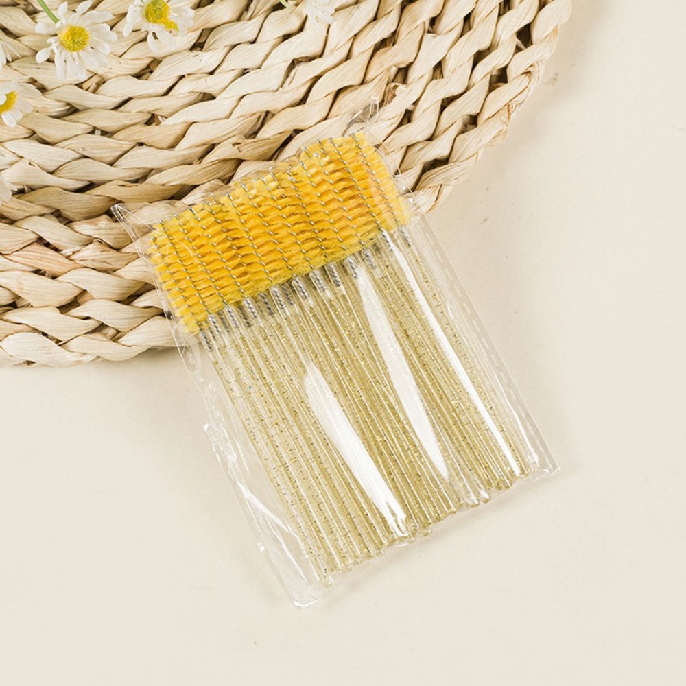 50-100PCS Crystal Eyelash Brus - Beauty Makeup Background 评论和价格