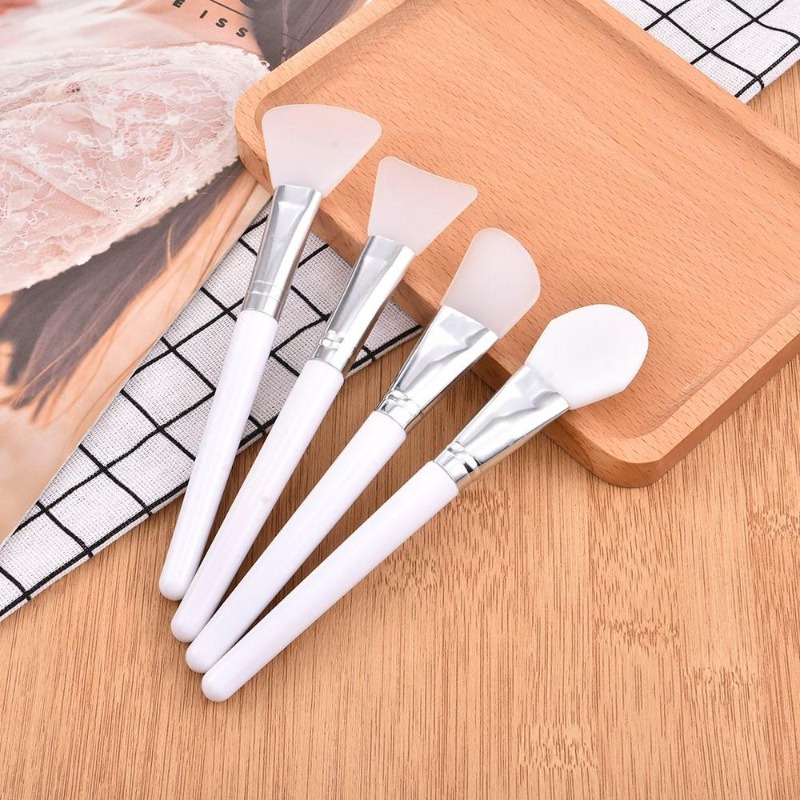 4Pcs/set White Makeup Silicone - Beauty Makeup Background 评论和价格