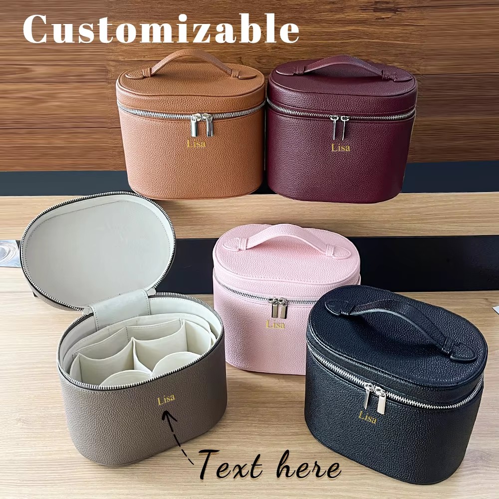 Large Capacity PU Leather Make - Beauty Makeup Box 评论和价格