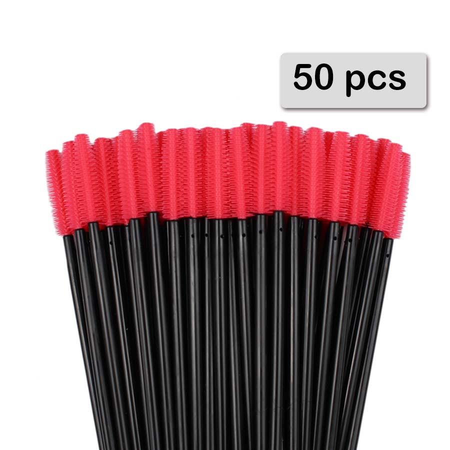 50pcs Silicone Mascara Wands A - Beauty Makeup Products 评论和价格