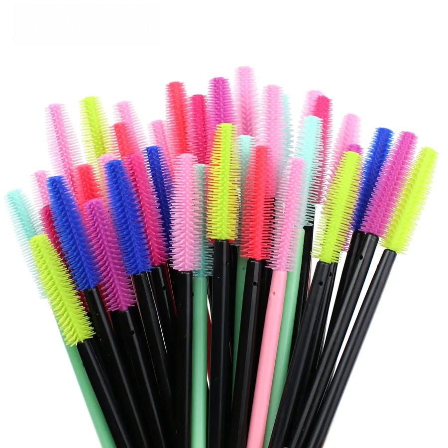 50pcs Silicone Mascara Wands A - Beauty Makeup Products 评论和价格