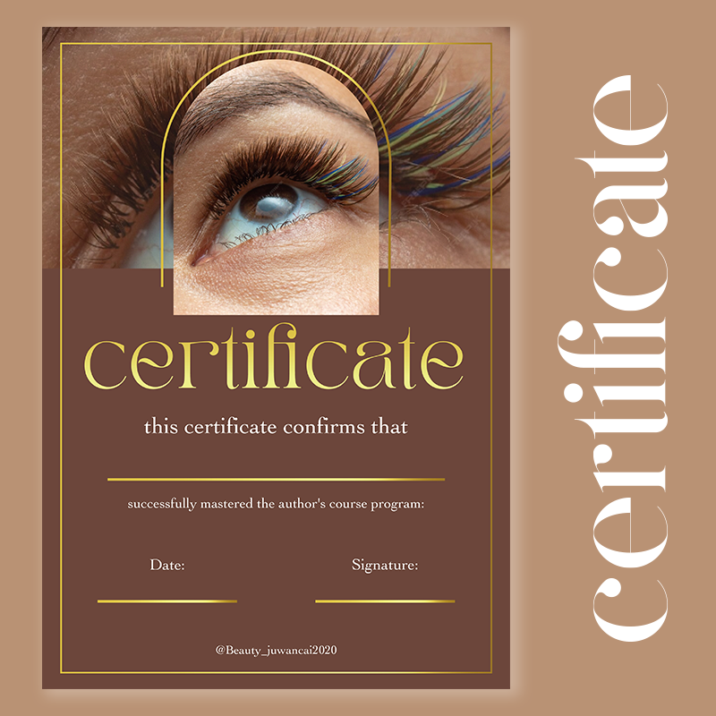 Custom Training Certificates H - Your Beauty Makeup 评论和价格