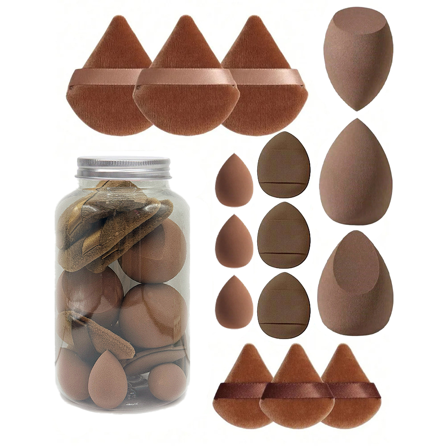 Set of 15 makeup sponges with  - Beauty Bay Makeup 评论和价格