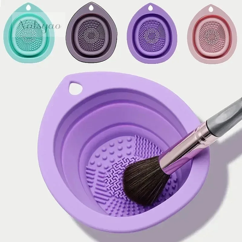 Silicone Folding Makeup Brush  - Beauty Makeup Box 评论和价格
