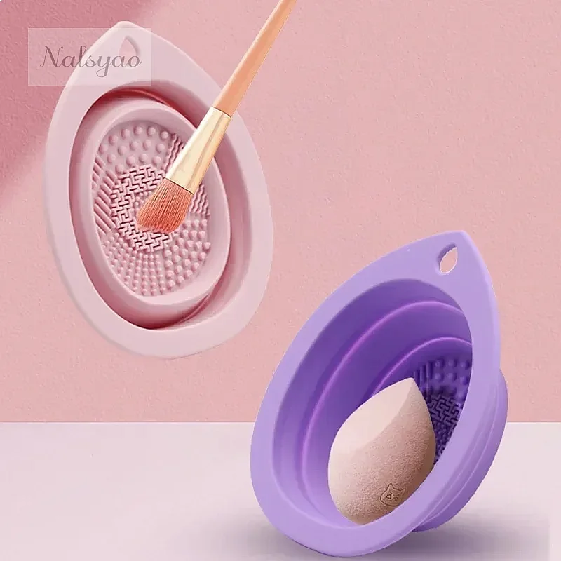 Silicone Folding Makeup Brush  - Beauty Makeup Box 评论和价格